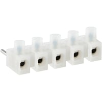 WECO Plug-in terminal strip, screw connection & pin, long pin, 10 mm pitch, 5 pole