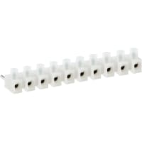 WECO Plug-in terminal strip, screw connection & pin, long pin, 10 mm pitch, 10 pole