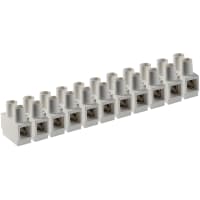 WECO Eurostyle Screw Terminal Strips for Panel / Chassis Mounting