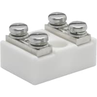 WECO Ceramic Double Row Terminal Blocks