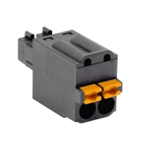 WECO Plug connector, Screwless Connection 3.5 mm pitch, 2 pole