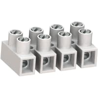 WECO Socket Terminal Strip, Screw Connection, Low profile, 8 mm pitch, 4 pole, V0