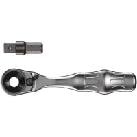 Wera Tools Zyklop Seriesyklop Series, Mini 1/4" Bit Ratchet with 1/4 Driver