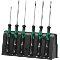 Wera Tools 2035/6 B RACK Screwdriver Set, Kraftform Micro Series