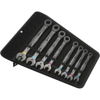 Wera Tools Joker Series, Imperial 8Pcs.Imperial Combination Wrench, Imperial Set, Imperial