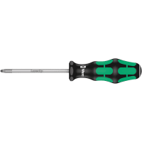 Wera Tools 355 PZ 1 x 300mm Slotted Driver for POZIDRIV Screws