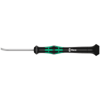 Wera Tools Chip Lifting Screwdriver, 6" L, 0.13" Forked Tip, Kraftform Micro Series