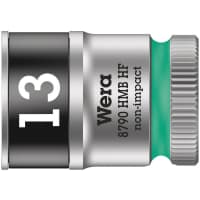 Wera Tools 8790 HMB HF Zyklop socket with 3/8" drive with holding function;14 x 29 mm