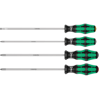 Wera Tools Screwdriver set Kraftform Plus Lasertip w/holding function;200mm long;4 pcs