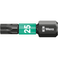 Wera Tools DC Impaktor TORX Series, 15 x 25mm TORX-Bits, Impact