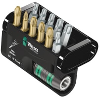 Wera Tools Bit-Check Series, 12 WOOD 1 Bits Assortment