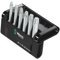 Wera Tools Bit-Check Series, 6 TX Universal 1 Bits for TX Screws