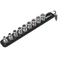 Wera Tools Belt B 1 Zyklop socket set with holding function;3/8" drive;10 pieces