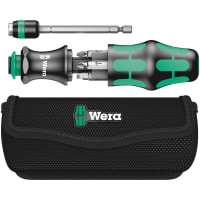 Wera Tools Kraftform Kompakt 20 with pouch;7 pieces