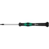 Wera Tools 2052 Ball end hexagon screwdriver for electronic applications;3/32" x 60 mm