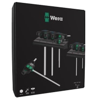 Wera Tools HF Set Metric 7pc T-Handle Hex driver with Holding Function