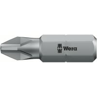 Wera Tools 851/1 Ductile Tips, 4 x 32mm Bits for PHILLIPS Screws