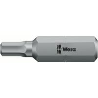 Wera Tools 840/2 Z Hex-Plus Series, 5 x 100mm Bits for HEX Socket Screws