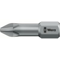 Wera Tools 851/1 Torsion, 2 x 25mm Bits for PHILLIPS Screws