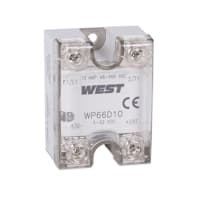 West Control Solutions Relay, Panel Mount Solid State, 48-660VAC, 10A, West