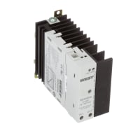 West Control Solutions Relay w/ Heatsink, DIN Rail Mount Solid State, 48-600VAC, 45A, West