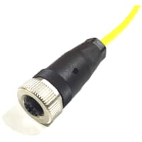 Wilcoxon Sensing Technologies 10' cable assembly, twisted pair, Teflon-jacket, M12 5-socket conn to blunt cut