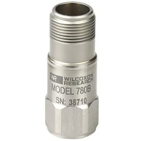 Wilcoxon Sensing Technologies Sensor, Top exit, Compact, General purpose, MIL-C-5015 Connector, Case isolated