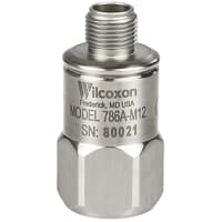 Wilcoxon Sensing Technologies General purpose acclerometer, 100 mV/g 5%, top exit M12 connector, 1/4-28 stud