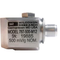 Wilcoxon Sensing Technologies Broadband high sensitivity, low freq accelerometer, 500 mV/g 5%, M12 connector