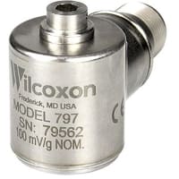 Wilcoxon Sensing Technologies Broad frequency range accelerometer, 100 mV/g 5%, side exit MIL-C-5015 conn.