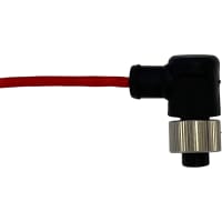 Wilcoxon Sensing Technologies CableAssy-Twistedpair, braidedshield, yellowTeflon-jacket with 5015, 2-socket, IP67