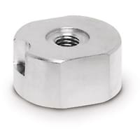 Wilcoxon Sensing Technologies Sensor, Cementing pad, 1/4-28 tapped hole, 1" diameter