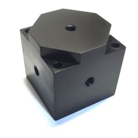 Wilcoxon Sensing Technologies Sensor, Triaxial mounting cube for 731A, 3/8-16 tapped holes