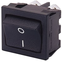 Arcolectric (Bulgin Ltd.) DPST Miniature Rocker Switch