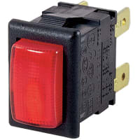 Arcolectric (Bulgin Ltd.) SPST Push Button Switch