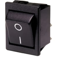 Arcolectric (Bulgin Ltd.) DPST Rocker Switch