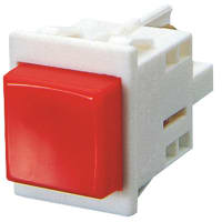 Arcolectric (Bulgin Ltd.) DPST Push Button Switch Red