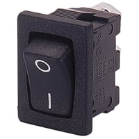 Arcolectric (Bulgin Ltd.) SPST Miniature Rocker Switch