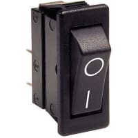 Arcolectric (Bulgin Ltd.) SPST Rocker Switch w/cover