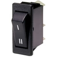 Arcolectric (Bulgin Ltd.) Twin Rocker Switch Splash Proof