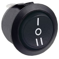 Arcolectric (Bulgin Ltd.) SPDT Round Rocker Switch