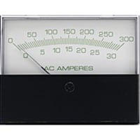 Yokogawa Corporation of America AC Ammeter, TransformerRtd, IronVane/Pivot&Jewel, 50-400Hz, Stylist, Srfc, 2.5in, 0-50A