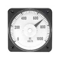 Yokogawa Corporation of America DC Voltmeter, DB-40 Metal Case, Zero-Left, 1000 Ohms/V Sensitivity, 0-150V Rtg/Scale