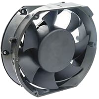 YS TECH USA Fan, 24V, 17251 3 Wire, Tach 4500rpm, 379cfm ball Bearing, XYW17251 Series