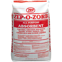 Zep Absorbent, All Purpose, Zeo-O-Zorb, 50 lb Bag, Gray Brown, Anti-Slip