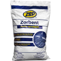 Zep Zorbent, 1 Cubic Ft Bag, Dust Free, Eliminates Odors, Environmentally Safe