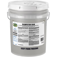 Zep Dumpster Fair Deodorizer, 25 lb Drum, Cherry Fragrance, Gray Tan, Biodegradable