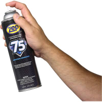 Zep Industrial Aerosol Degreaser, 13 oz, Clear Colorless, Citrus, ZEP 75 Series