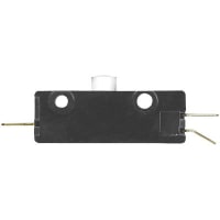 ZF Electronics Switch, Snap Action, SPDT, N.O/N.C, ON-MOM, Round Plunger, 15A, 125VAC, QC, .250