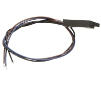 ZF Electronics Sensor, Magnetic Proximity, SPDT-CO, Reed, IP65, Plastic, 10W, 30VAC, 24AWG X 305mm Wire